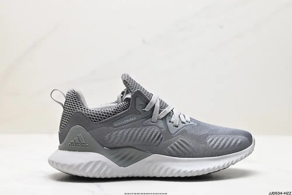 Adidas Alphabounce Alpha High Elastic Continental Shark Gill Pattern Outsole Casual Sports DB0205