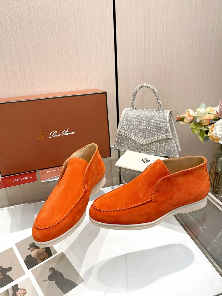 Loro piana mid-top classic loafers