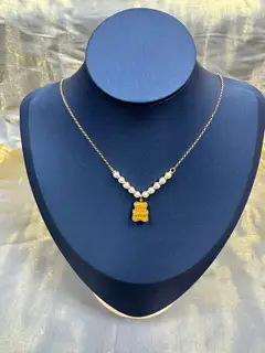 Apm monaco BABY JUICE Yummy pearl adjustable necklace cool gift