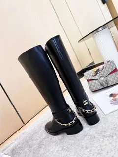 Chanel long boots