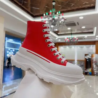 McQueen high-top casual shoes