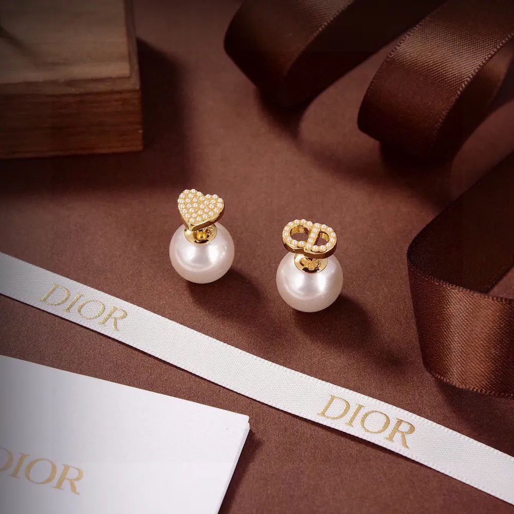 Dior new Dior letter earrings Same quality as the counter