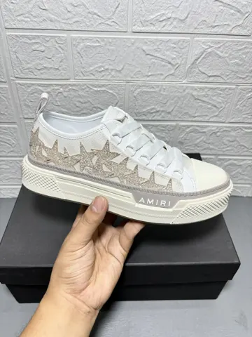 AMIRI canvas low-top thick-soled star casual board full of stars classic versatile fashion