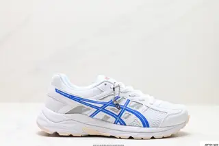 ASICS breathable mesh upper with some synthetic leather material