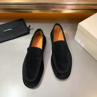 Dolce & Gabbana New Florio series soft suede moccasins