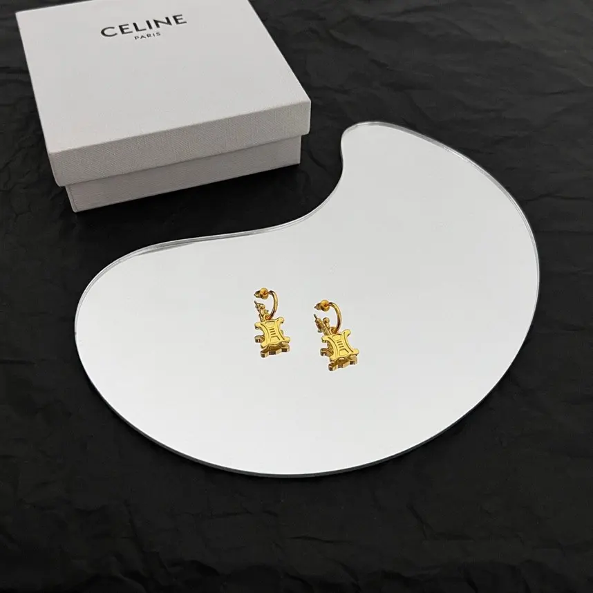Celine vintage Arc de Triomphe necklace