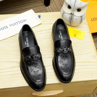 Louis Vuitton high-end business formal leather shoes