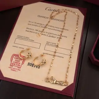 Cartier Necklace Earrings
