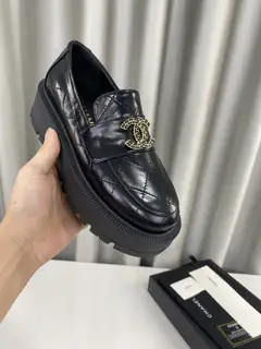 Chanel thick-soled loafers