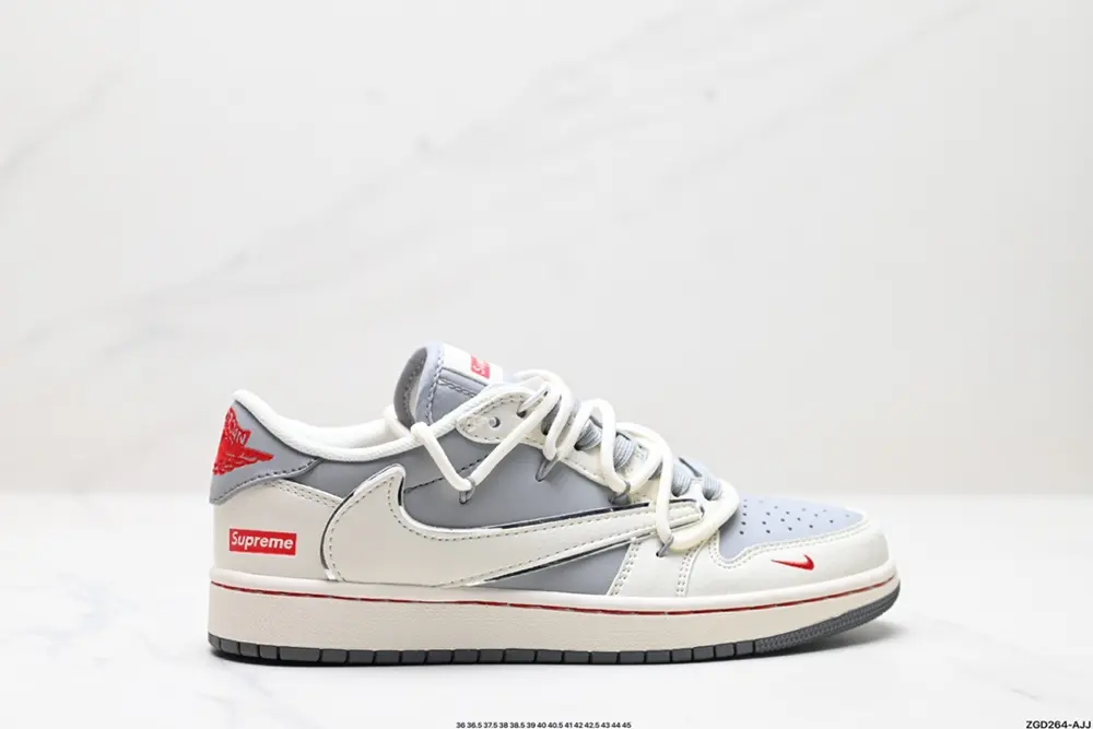 Nike AJ1 reverse hook Travis Scott x Air Jordan 1 “Reverse Mocha” AJ1 Joe 1 TS Lightning SJ0086-137