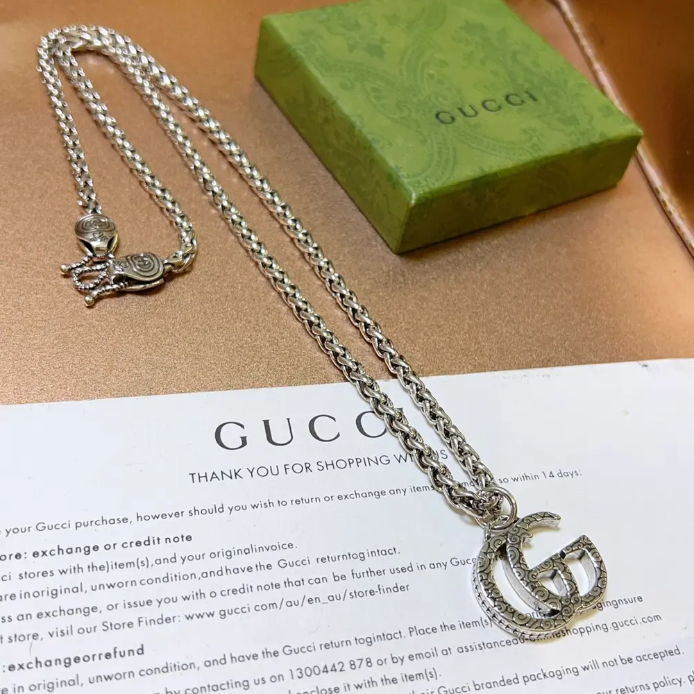 The latest Gucci necklace