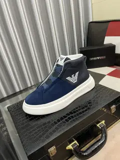 Armani high-top casual men’s shoes