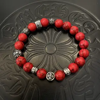 Chrome Hearts classic retro multi-element turquoise bracelet