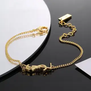 Yves Saint Laurent letter bracelet