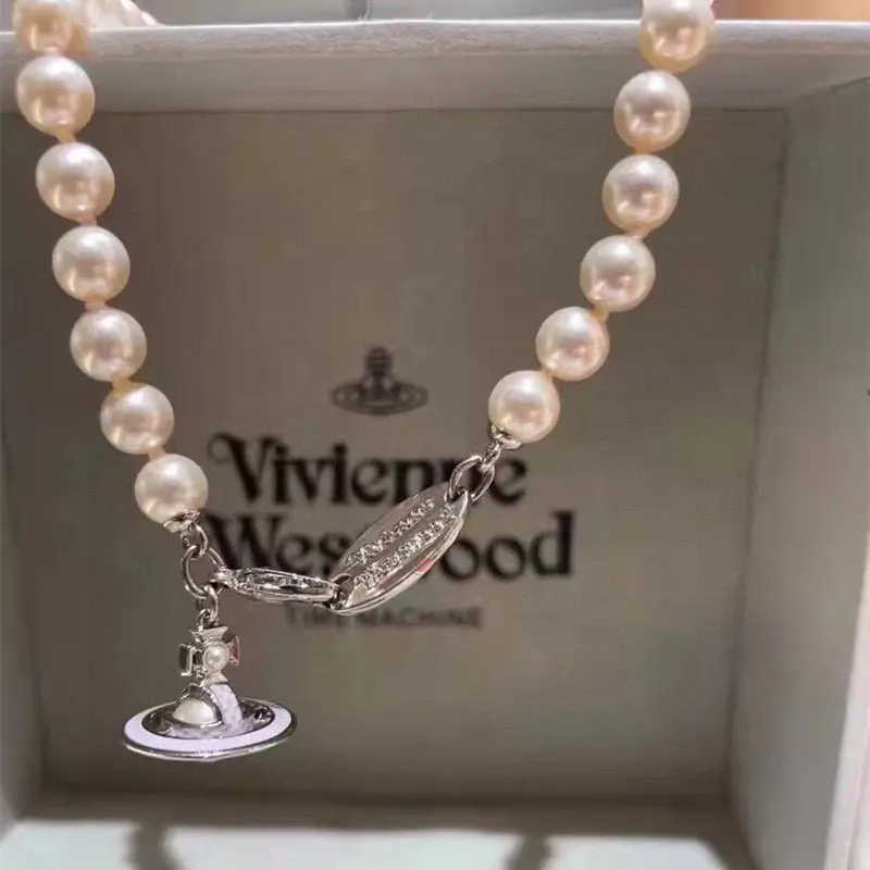 Vivienne Westwood Saturn necklace