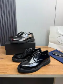 Prada high-end men’s casual leather shoes