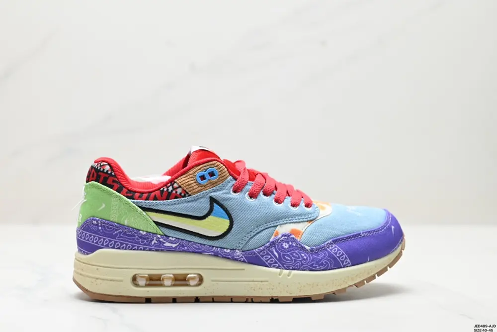 Nike Air Max 1 Nike Air Cushion Shock-absorbing Wear-resistant Sports Shoes DN1803-500