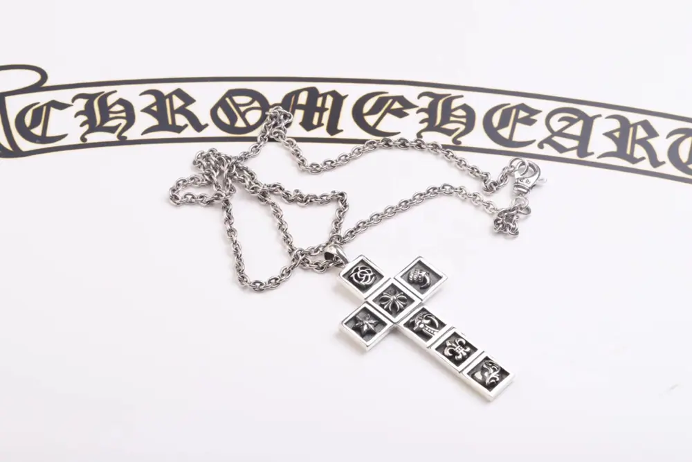 Chrome Hearts Seven Elements Cross Necklace
