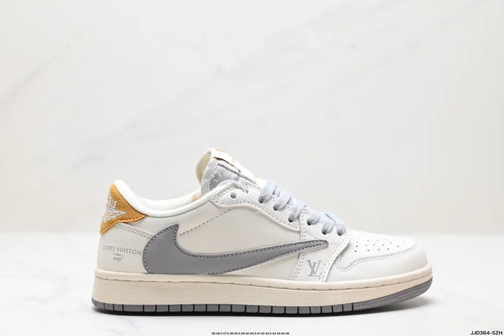 Nike AJ1 reverse hook Travis Scott x Air Jordan 1 ” Reverse Mocha “AJ1 Joe 1 TS Lightning LX1988-800