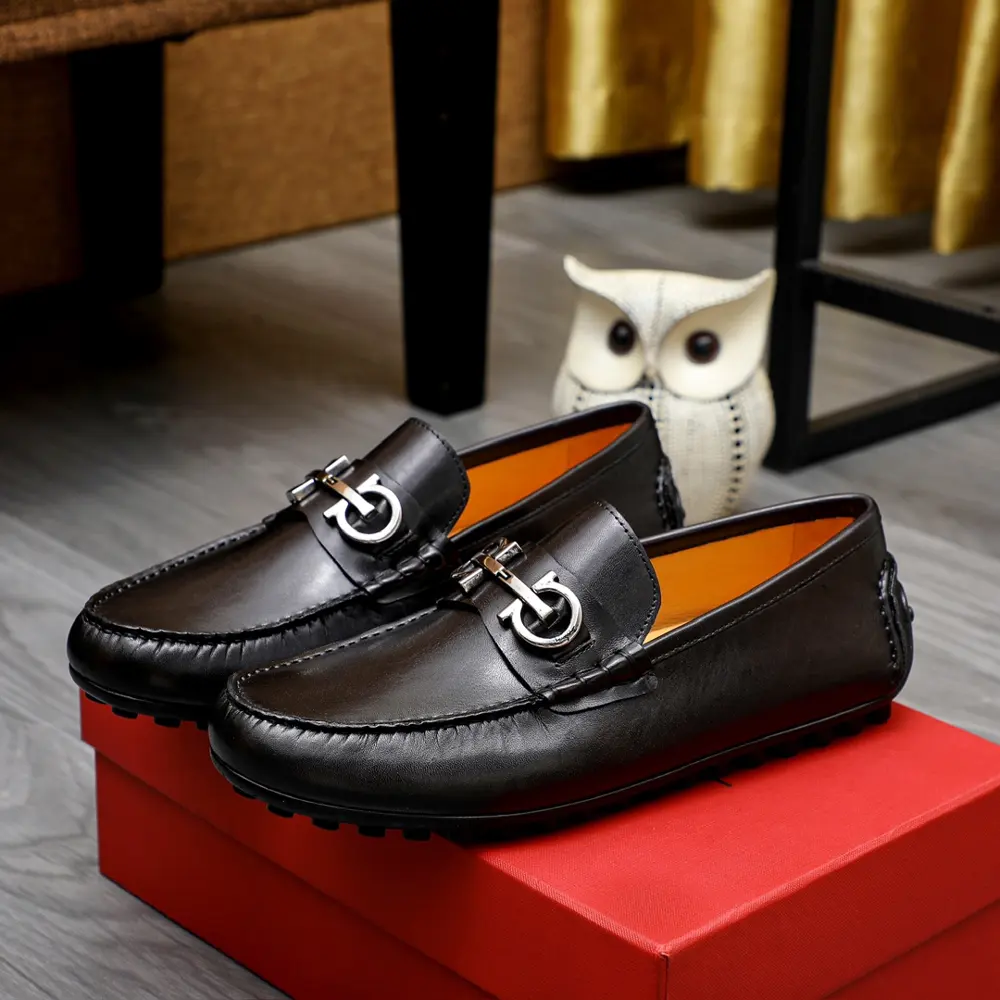 Salvatore Ferragamo casual slip-on shoes 1:1 production at the official website counter