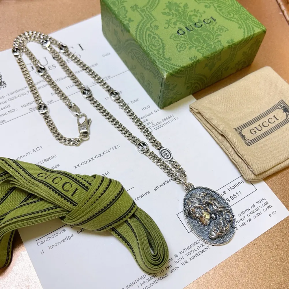 The latest Gucci necklace with a higher grade chain