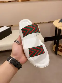 Gucci slippers high-end brand official website 1:1 latest masterpiece: original mold