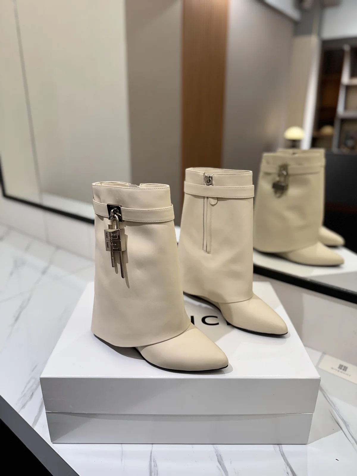 Givenchy high-heeled boots