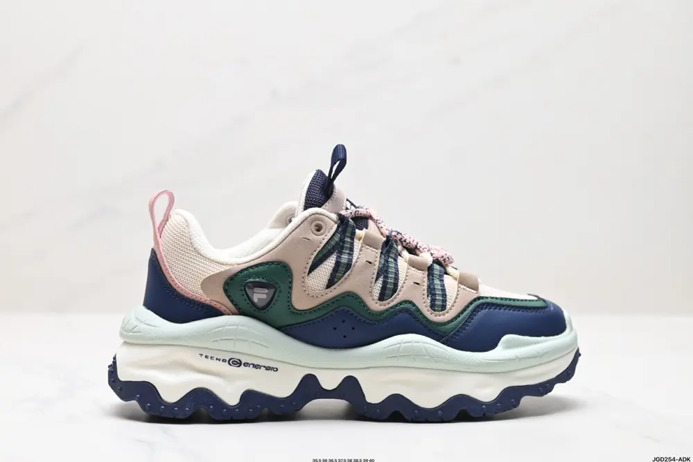 FILA FUSION QD 96 DX fabric synthetic leather comfortable and versatile non-slip T12W341109FGL