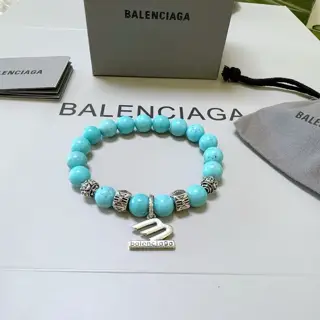 Balenciaga natural turquoise Balenciaga bracelet Turquoise Thai silver style Balenciaga