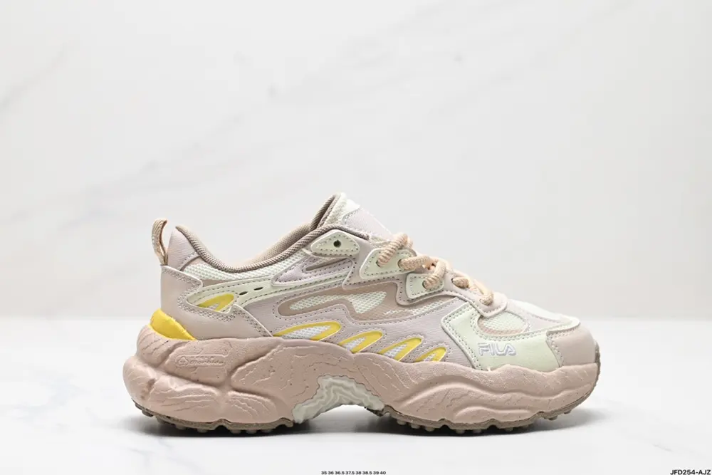 FILA Fern grass shoes FERN women’s shoes sports shoes 2024 new outdoor dad shoes reflective F12W431110FGF