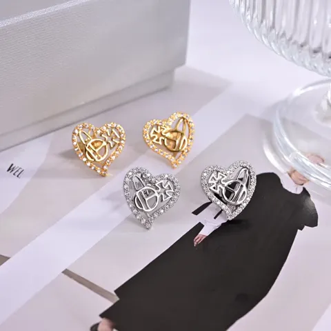 Vivienne Westwood Saturn earrings Elegant and refined design