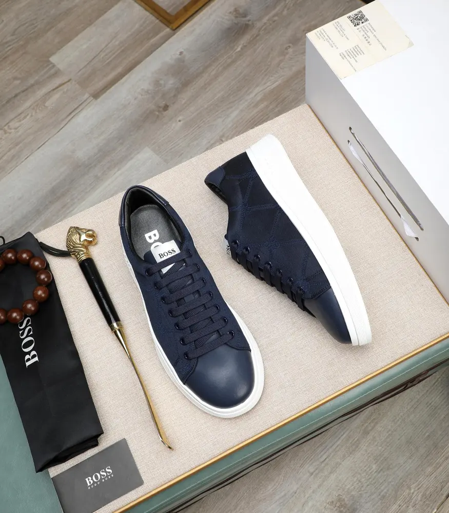 BOSS lace-up men’s shoes classic casual shoes