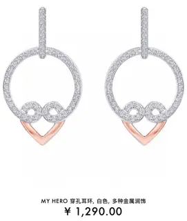 Swarovski My Hero Tightening Earrings