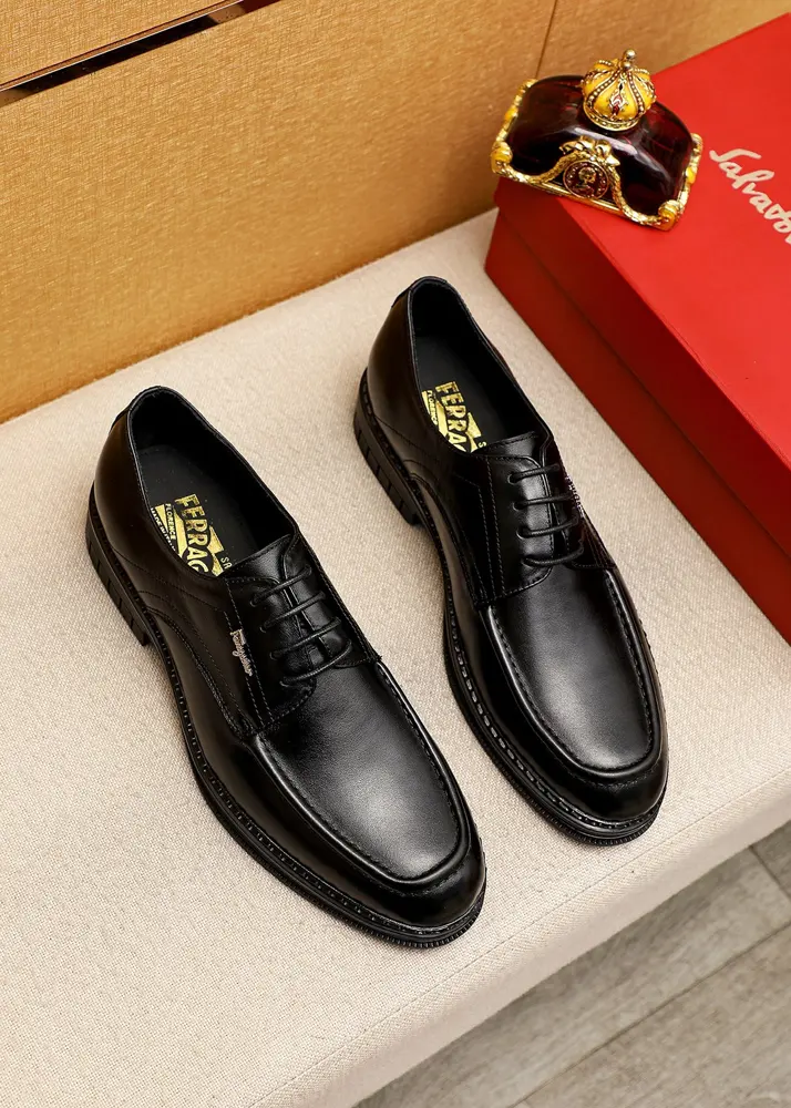 Salvatore Ferragamo business leather shoes