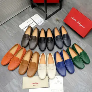Salvatore Ferragamo slip-on shoes