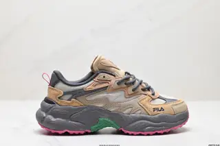 FILA Fern shoes FERN sports shoes 2023 autumn new outdoor dad shoes reflective casual shoes F12M331101FOI