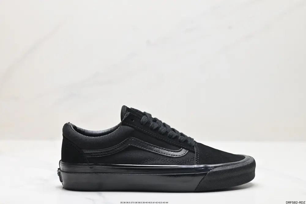 Vans Lx Reissue 44 leather wear-resistant low-top sneakers VN0007QZBKA