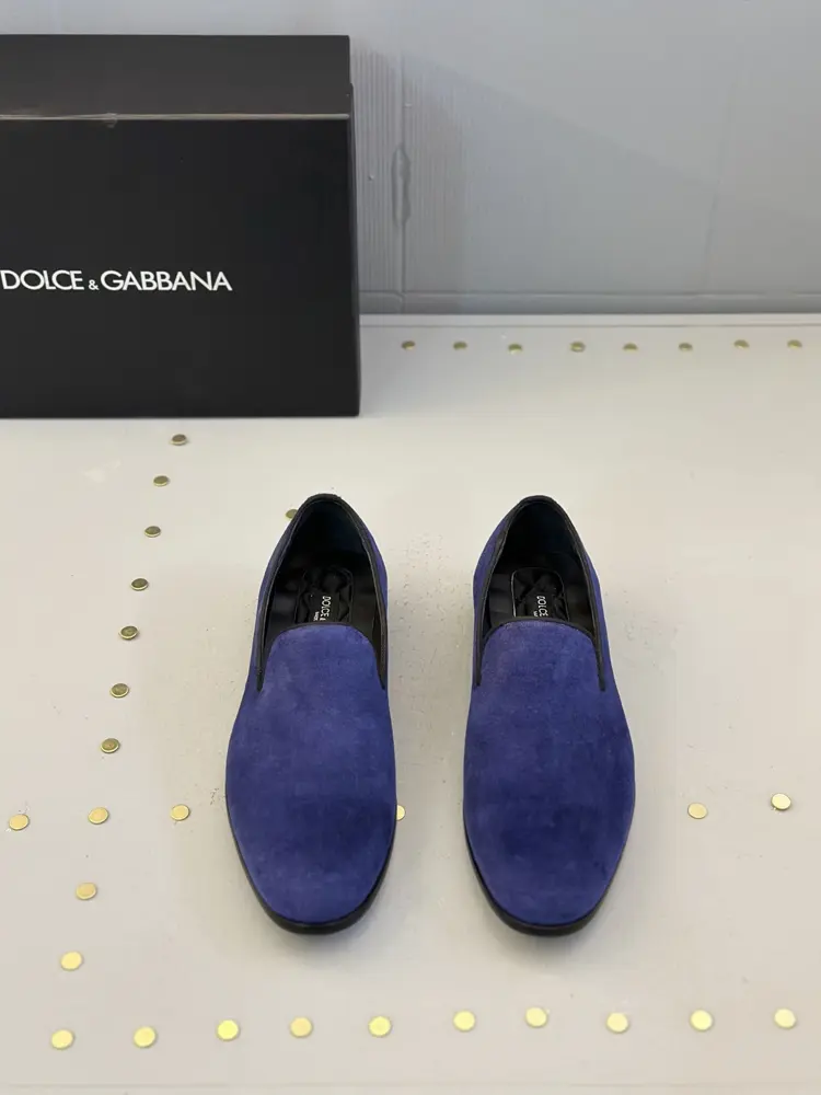 Dolce & Gabbana Cowhide Moccasin Men’s Loafers