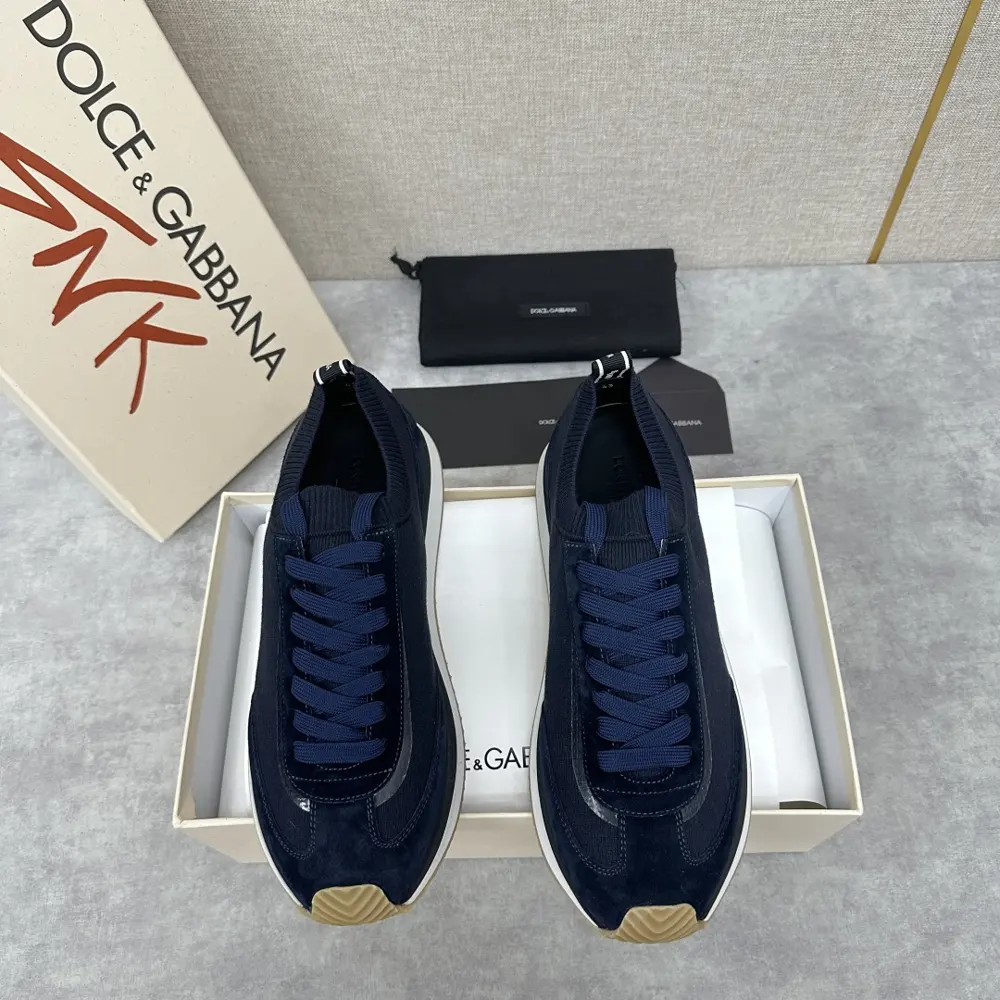Dolce & Gabbana Cushion patchwork casual sneakers This sneaker