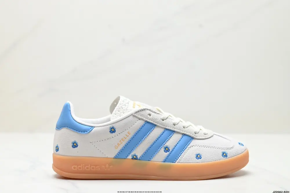 adidas Originals Gazelle INdoor clover casual non-slip wear-resistant low-top sneakers IF4491