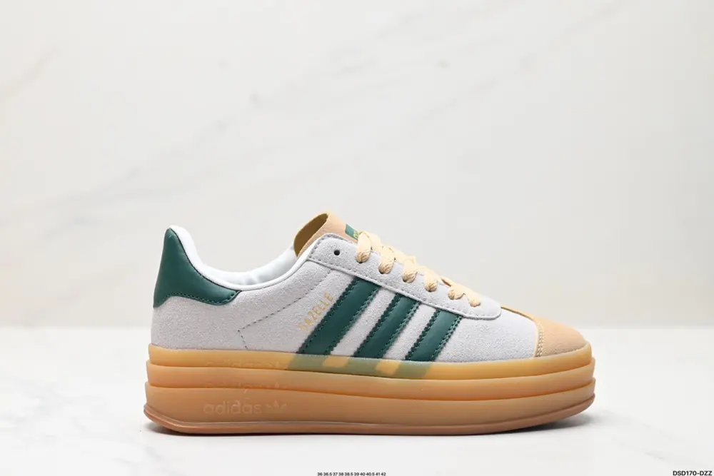 Adidas Gazelle Bold W low-top retro versatile casual sports shoes IE0429