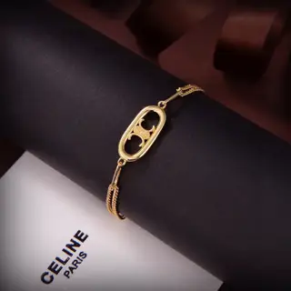 Celine gold bracelet