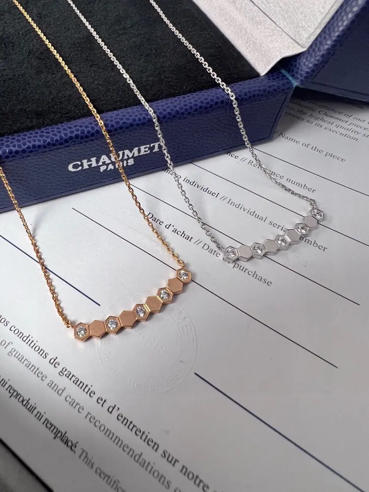 Chaumet Honeycomb Diamond Necklace