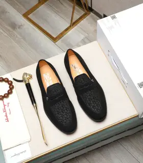 Salvatore Ferragamo business high-top boots