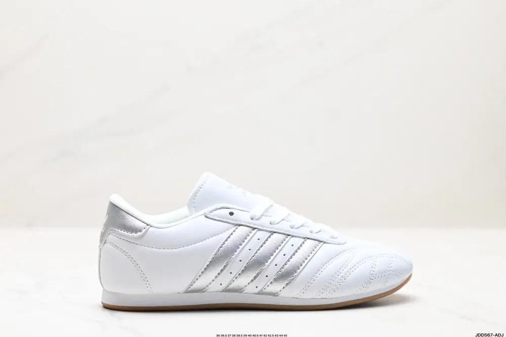 Adidas Originals Taekwondo Sports Comfort Non-slip Wear-resistant Lined Low-top Training JS1192