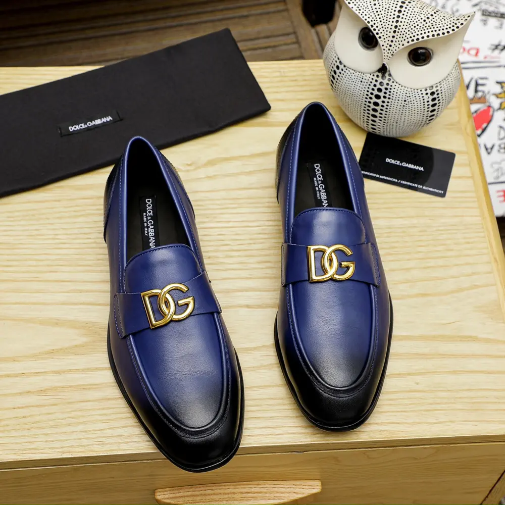Dolce & Gabbana casual slip-on shoes Official website original 1:1 mold