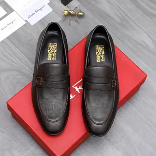 Salvatore Ferragamo business slip-on shoes