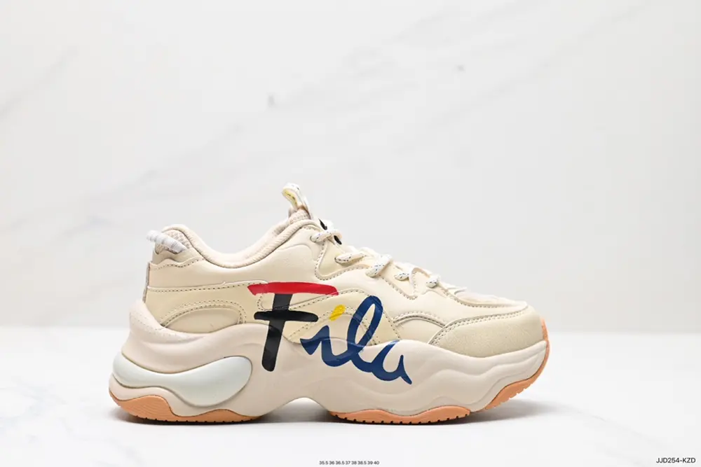 FILA daddy style heightened retro neutral casual sports jogging shoes Upgraded original last T12W231304FBW