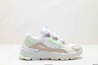 FILA Fashion Sneakers Fabric TPU Sports Low-top Lifestyle Casual Shoes F12M134155AWH