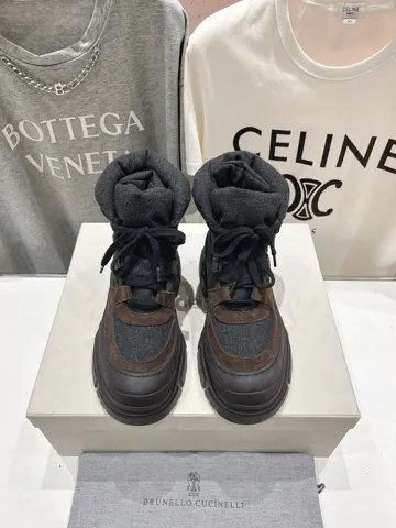 Brunello Cucinelli autumn and winter boots series